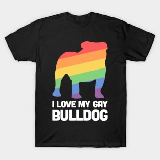 Bulldog - Funny Gay Dog LGBT Pride T-Shirt